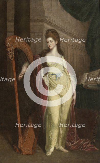 Portrait of Elizabeth, Baroness Craven (1750-1828), Later Margravine of Brandenburg-Ansbach.