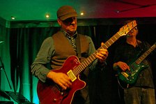 BD Lenz, BD Lenz Trio, Verdict Jazz Club, Brighton, East Sussex, June 2024. Creator: Brian O'Connor.