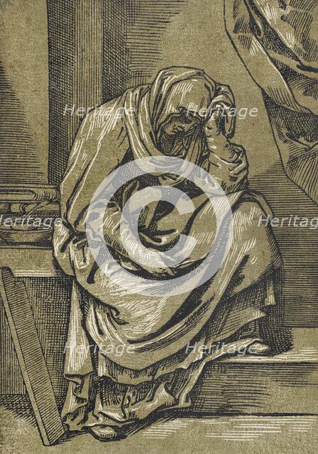 Sybil, c1640. Creators: Bartolomeo Coriolano, Guido Reni.