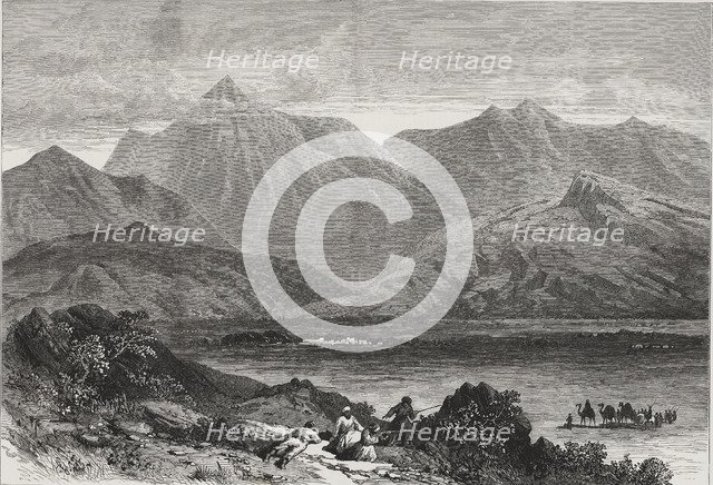 British-Afghan war, ambush by Afghan fighters to a convoy in the Khoorum, near the village of Mad…