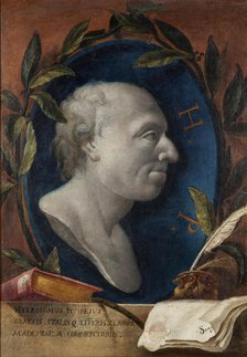Portrait of Girolamo Pompei (1731-1788) , 1790. Creator: Benini, Giovanni (active End of 18th cen.).