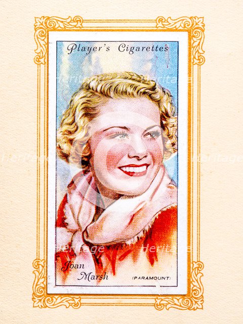 Joan Marsh, 1934. Artist: Unknown.