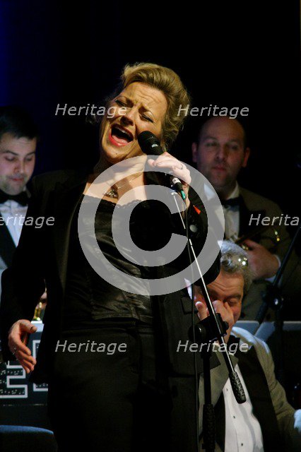 Claire Martin, Ropetackle Arts Centre, Shoreham, West Sussex, Jan 2016. Artist: Brian O'Connor.