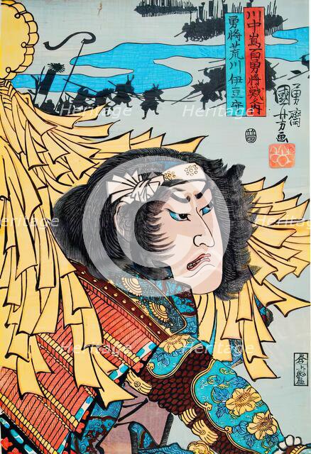 The Kawanakajima Battle, 1843-1847. Creator: Utagawa Kuniyoshi.