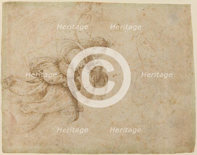 The Angel of the Annunciation [recto], 1500/1504. Creator: Fra Bartolomeo.