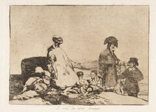 Plate 61 from 'The Disasters of War' (Los Desastres de la Guerra): 'Pe..., 1811-12 (published 1863). Creator: Francisco Goya.