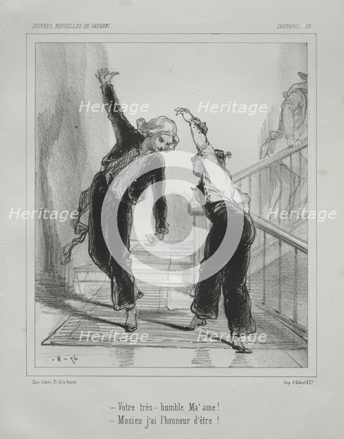 Carnaval. Creator: Paul Gavarni (French, 1804-1866).