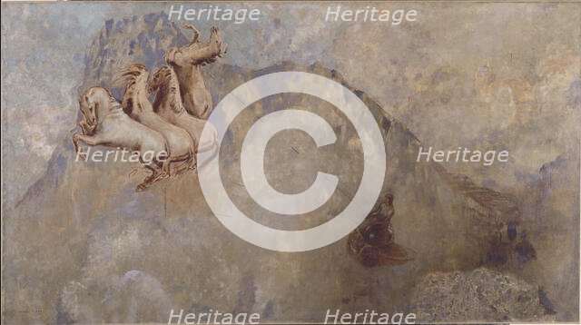 Le char du Soleil, c1910. Creator: Odilon Redon.