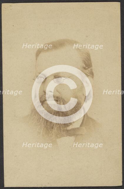 Portrait of a Man, late 19th century. Creator: Unknown.