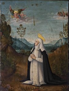 The Miraculous Communion of Saint Catherine of Siena, Second Half of the 15th cen.. Creator: Fungai; Bernardino (1460-1516).