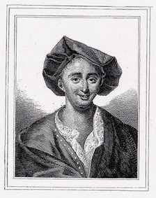 Julien Offray de La Mettrie (1709-1751). Artist: Schmidt, Georg Freidrich (1712-1775)