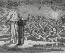 The Divine Comedy, (1307-1321): The Paradise, 1888. Creator: Jean Edouard Dargent.