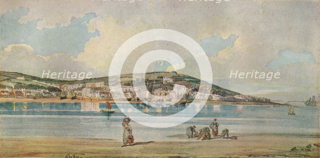 View of Appledore, North Devon, from Instow Sands, 1798, (1919). Artist: Thomas Girtin