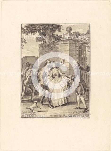 La confiance des belles âmes, 1777. Creator: Antoine Jean Duclos.