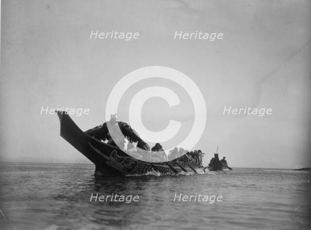 Wedding guests, c1914. Creator: Edward Sheriff Curtis.