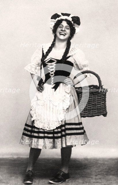 Fanny Fields, actress, early 20th century.Artist: Rotary Photo