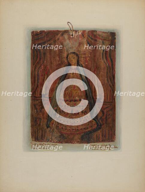 Santo, 1936. Creator: Maude Valle.