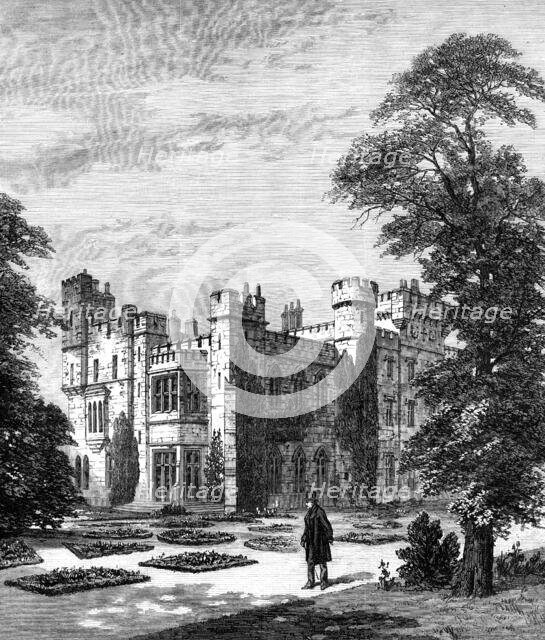 Gladstone Supplement: Hawarden Castle, from the garden, 1880. Creator: Unknown.