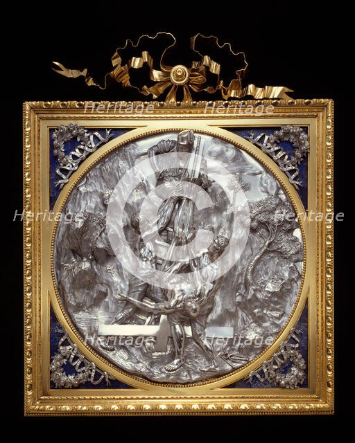 Crucifixion of Saint Peter, 1770/80. Creators: Luigi Valadier, Workshop of Luigi Valadier.