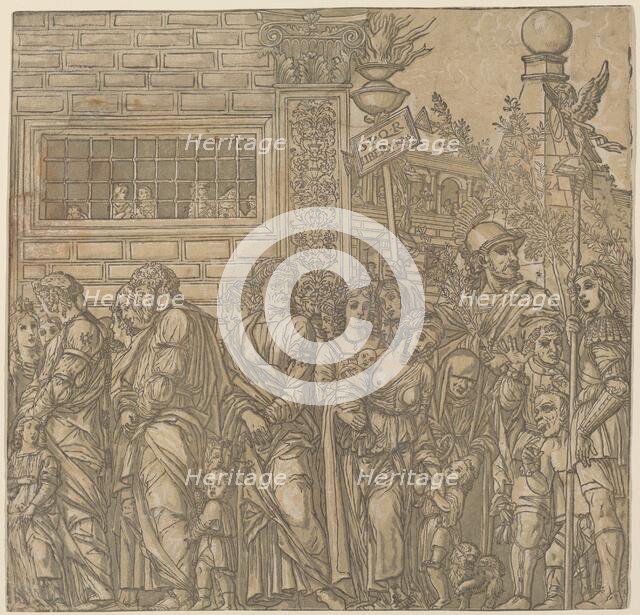 The Triumph of Julius Caesar, 1599. Creator: Andrea Andreani.
