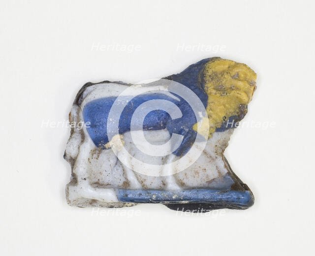 Amulet of a Ram, Egypt, Late Period-Ptolemaic Period (664-30 BCE). Creator: Unknown.