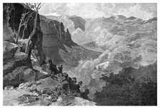 Govett's Leap, Blue Mountains, New South Wales, Australia, 1886.Artist: Frederic B Schell