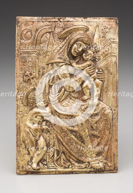 Madonna and Child with the Young Saint John, mid-16th century. Creators: Virgin Mary, Jesus Christ, Unknown.