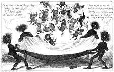 'The Monster Sweeps, a Toss Up for the Derby', 19th century.Artist: George Cruikshank