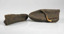Galoshes, probably Central American, 1830-49. Creator: Unknown.