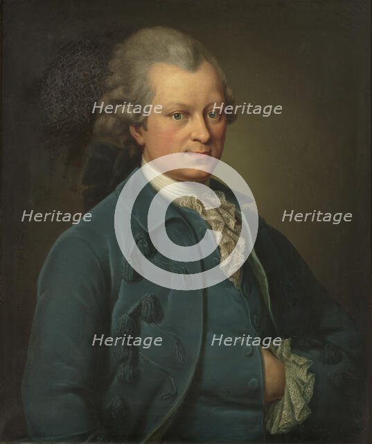 Portrait of Gotthold Ephraim Lessing (1729-1781), 1765. Creator: Anonymous.