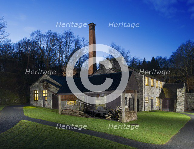 Stott Park Bobbin Mill, Cumbria, c2014. Artist: Alun Bull.