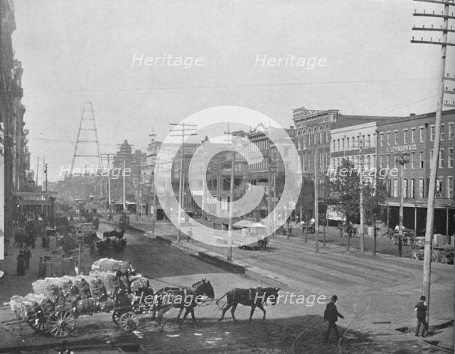 'Canal Street, New Orleans, Lousiana', c1897. Creator: Unknown.