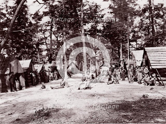 Co. E, 21st Michigan Infantry. Sherman's Volunteers, 1861-65. Creator: Unknown.