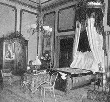 President William McKinley's state bedroom at the White House, 1901. Artist: Unknown
