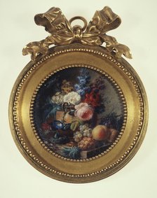 Urn of flowers and fruit, c1800. Creators: Cornelis van Spaendonck, Jan van Os.