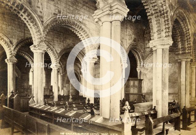 'Galilee Chapel, Durham Cathedral', 1893. Creator: Unknown.