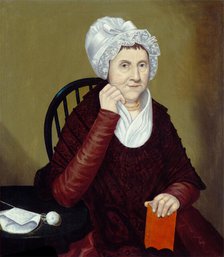 Mrs. Ammi Ruhamah Robbins, 1812. Creator: Reuben Moulthrop.