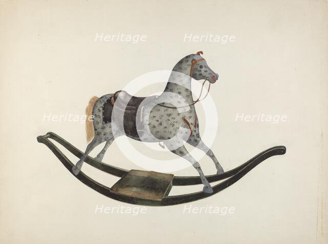 Hobby Horse, c. 1941. Creator: Wilbur M Rice.