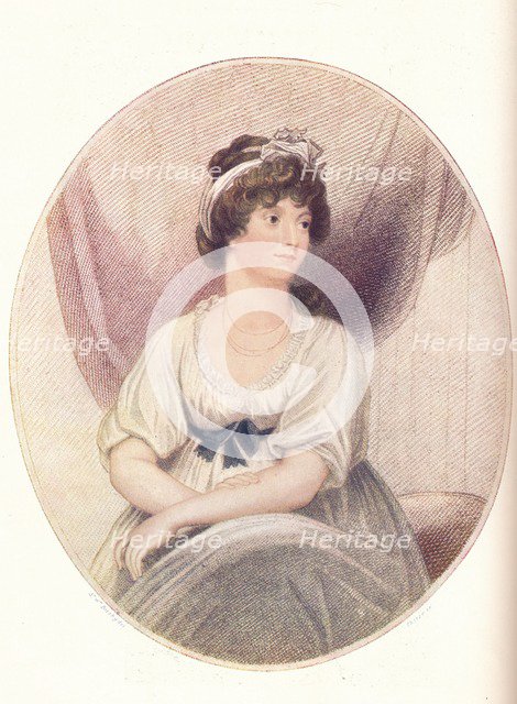 Princess Amelia, (1783-1810), 1797. Youngest daughter of King George III. (1906) Artist: Unknown.