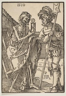 Death and the Lansquenet.n.d. Creator: Albrecht Durer.