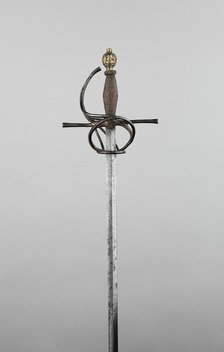 Composite Rapier for a Boy, Germany, Hilt: c. 1590/1600 Blade: 1600/1700 Pommel: c. 1700. Creator: Unknown.