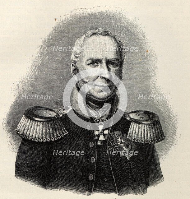 General Hermann von Boyen (1771-1848). Creator: Jentzen, Friedrich (1804-1875).
