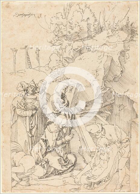 The Entombment, 1504. Creator: Albrecht Durer.