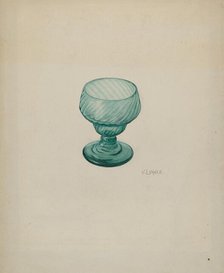 Glass, 1935/1942. Creator: V. L. Vance.