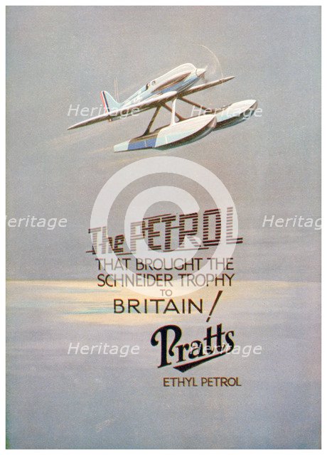Advert for Pratts Ethyl Petrol, c1928. Artist: Unknown