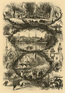 'Scenes in Central Park', 1874.  Creator: Unknown.