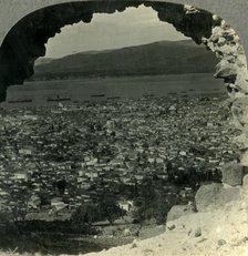 'Izmir (Smyrna), the Chief City of Asiatic Turkey, and Its Harbor', c1930s. Creator: Unknown.