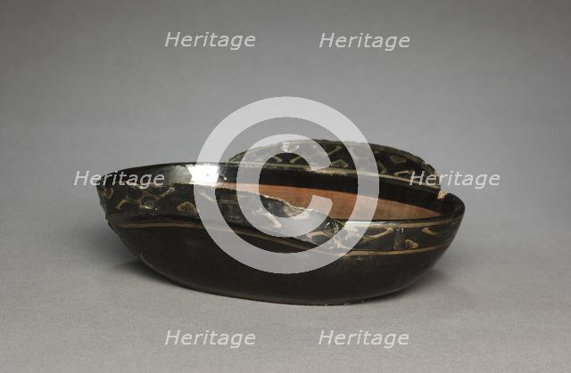 Winged Cup (Erbei), c. 206-100 BC. Creator: Unknown.