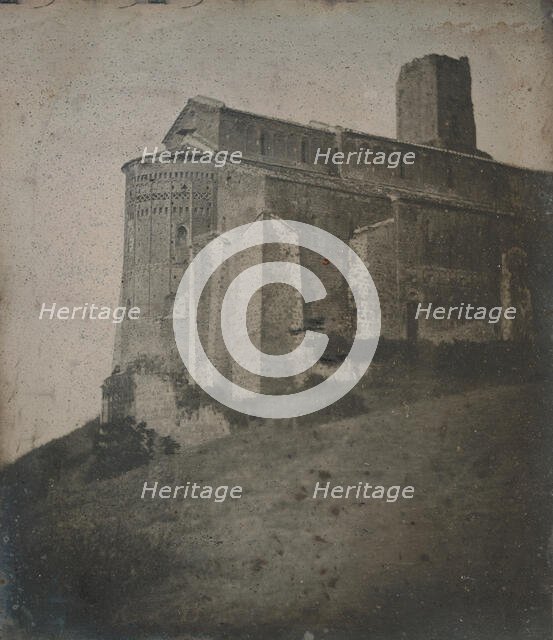 43. Toscanella Eglise de S. Pietro, apside, 1842. Creator: Joseph Philibert Girault De Prangey.