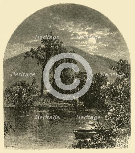 'Hoosac River, North Adams', 1874.  Creator: W.H. Morse.